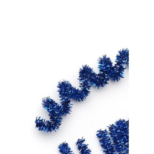 Проволока синельная металлик 30 см 100 шт Синий 171661