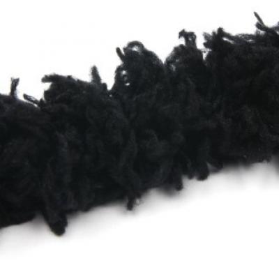 Проволока синельная плюшевая 1 м Черный 172230