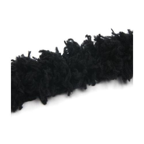 Проволока синельная плюшевая 1 м Черный 172230
