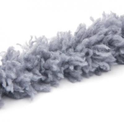 Проволока синельная плюшевая 1 м Серый 172227