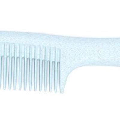 Расческа-гребень для волос Dewal Beauty DBEF64-Aqua серия Eco-Friendly 22 см
