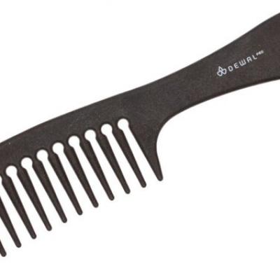 Расческа-гребень для волос Dewal EK-4789 коричневый 21.5 см