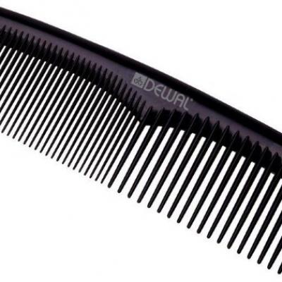 Расческа-гребень для волос с редкими и частыми зубьями 13см Dewal CO-6031