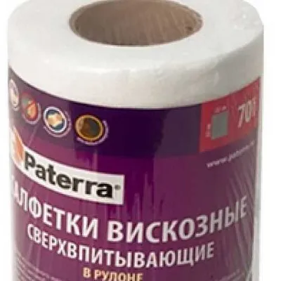 Салфетки вискозные сверхвпитывающие (рулон 70 шт)