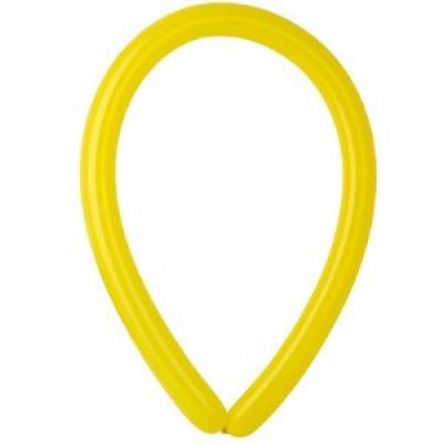 Шар воздушный латексный Конструктор пастель (100 шт) Yellow 1107-0020