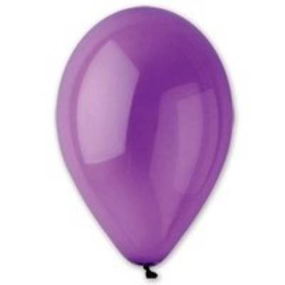 Шар воздушный латексный Кристалл 5 (100шт) Purple 1102-0430