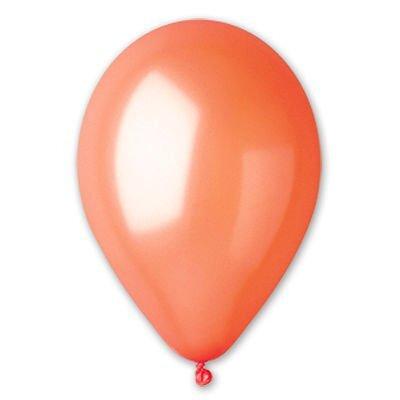 Шар воздушный латексный Металлик 10 (100 шт) Orange 1102-0277