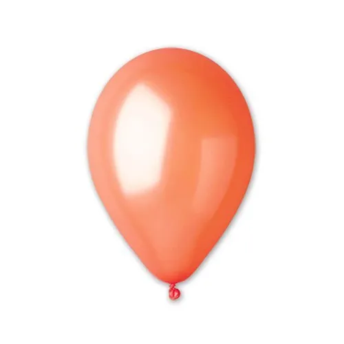 Шар воздушный латексный Металлик 10 (100 шт) Orange 1102-0277
