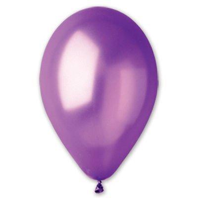 Шар воздушный латексный Металлик 10 (100шт) Purple 1102-0280