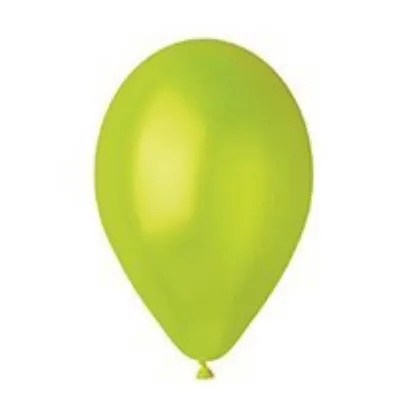 Шар воздушный латексный Металлик 5 (100 шт) Light Green 1102-1508