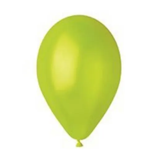 Шар воздушный латексный Металлик 5 (100 шт) Light Green 1102-1508