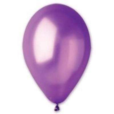 Шар воздушный латексный Металлик 5 (100 шт) Purple 1102-0437