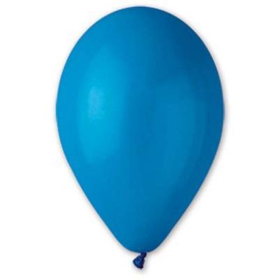 Шар воздушный латексный Пастель 10 (100шт) Blue 1102-0269