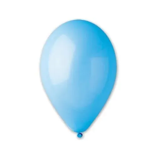 Шар воздушный латексный Пастель 5 (100 шт) Light Blue 1102-0422