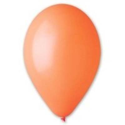 Шар воздушный латексный Пастель 5 (100шт) Orange 1102-0417