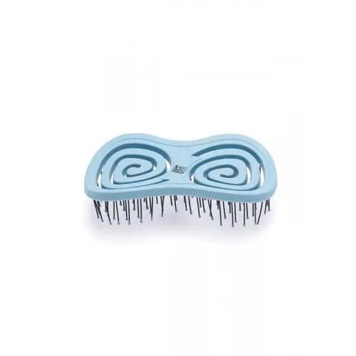 Щетка DBEF35-light blue серия Eco-Friendly, массажная с нейлоновым штифтом, форма бабочка