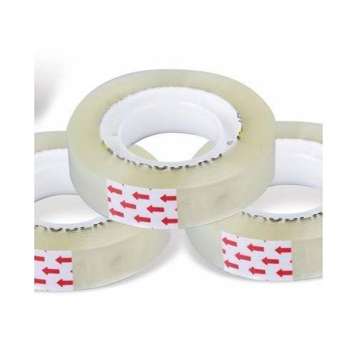 Скотч 19 мм*22 м 35 мкм прозрачный (в уп 8 рул)