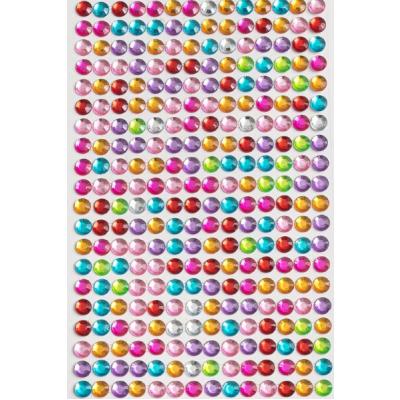 Стразы декоративные (504 шт) 6 мм Ассорти 171757