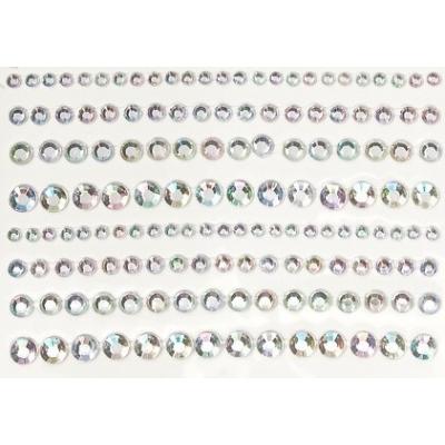 Стразы декоративные (640 шт) 6 мм Радужный 171790