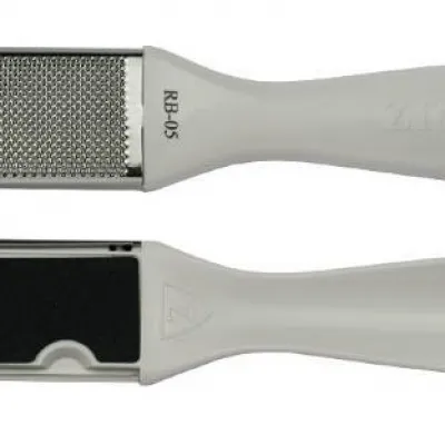 Терка педикюрная Zinger RB-05 2-сторонняя металическая крупная
