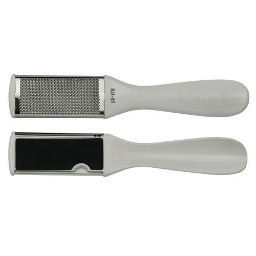 Терка педикюрная Zinger RB-05 2-сторонняя металическая крупная