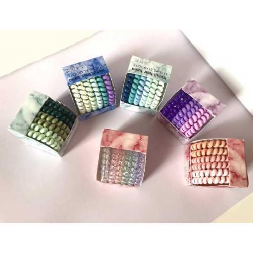 Упаковка резинок для волос Пружинка (36 штук в упаковке) Цена за упаковку 1299