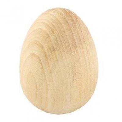 Яйцо деревянное 7 см неокрашенное