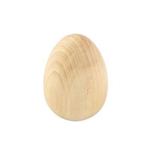 Яйцо деревянное 7 см неокрашенное