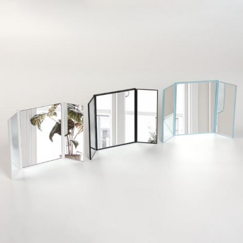 Зеркало настольное 5*15/11*15 см Микс 1427185